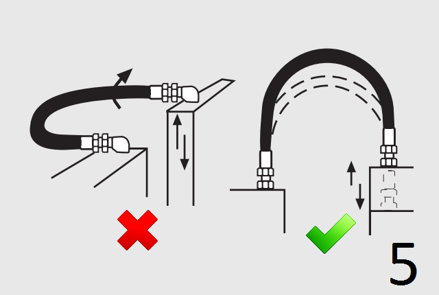 hose installation