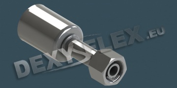 Fittings / Fittings for auto A/C / AL female straight fitting with O-ring Fittings / Fittings for auto A/C / AL female straight fitting with O-ring