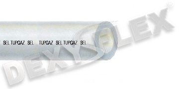 HOSES / PVC hoses / PVC For technical gases / PVC propan-buthane hose TUPGAZ LPG HOSES / PVC hoses / PVC For technical gases / PVC propan-buthane hose TUPGAZ LPG