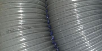 HOSES / PVC hoses / Irrigation, suction and delivery of fertilizers, insecticide, middle suction / Vacuum flexible hose for SEEDER with UV protection for transporting air, fertilizer, and seeds - Light-Flex (GREY) / GAINE GA2 HOSES / PVC hoses / Irrigation, suction and delivery of fertilizers, insecticide, middle suction / Vacuum flexible hose for SEEDER with UV protection for transporting air, fertilizer, and seeds - Light-Flex (GREY) / GAINE GA2