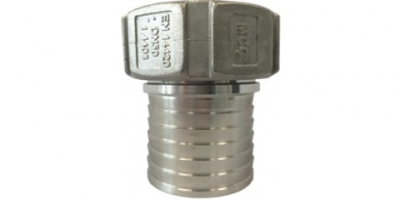 Fittings / Threaded fittings, nipples, reducers, couplings, elbows – stainless steel, brass, galvanized steel / Stainless Steel Threaded Fittings, Male and Female with Union Nut / Threaded union fitting – FEMALE with pipe thread and union nut – DKR-F AISI 316 – STAINLESS STEEL Fittings / Threaded fittings, nipples, reducers, couplings, elbows – stainless steel, brass, galvanized steel / Stainless Steel Threaded Fittings, Male and Female with Union Nut / Threaded union fitting – FEMALE with pipe thread and union nut – DKR-F AISI 316 – STAINLESS STEEL
