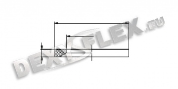 Priključci / Umetci / NBR-viton seal trapezoidal Priključci / Umetci / NBR-viton seal trapezoidal